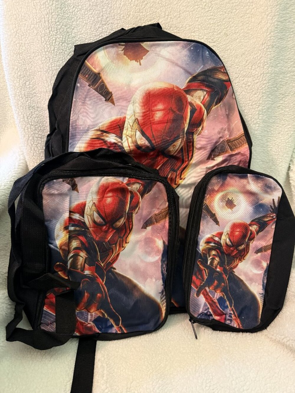 Spider Man 3-Piece Backpack